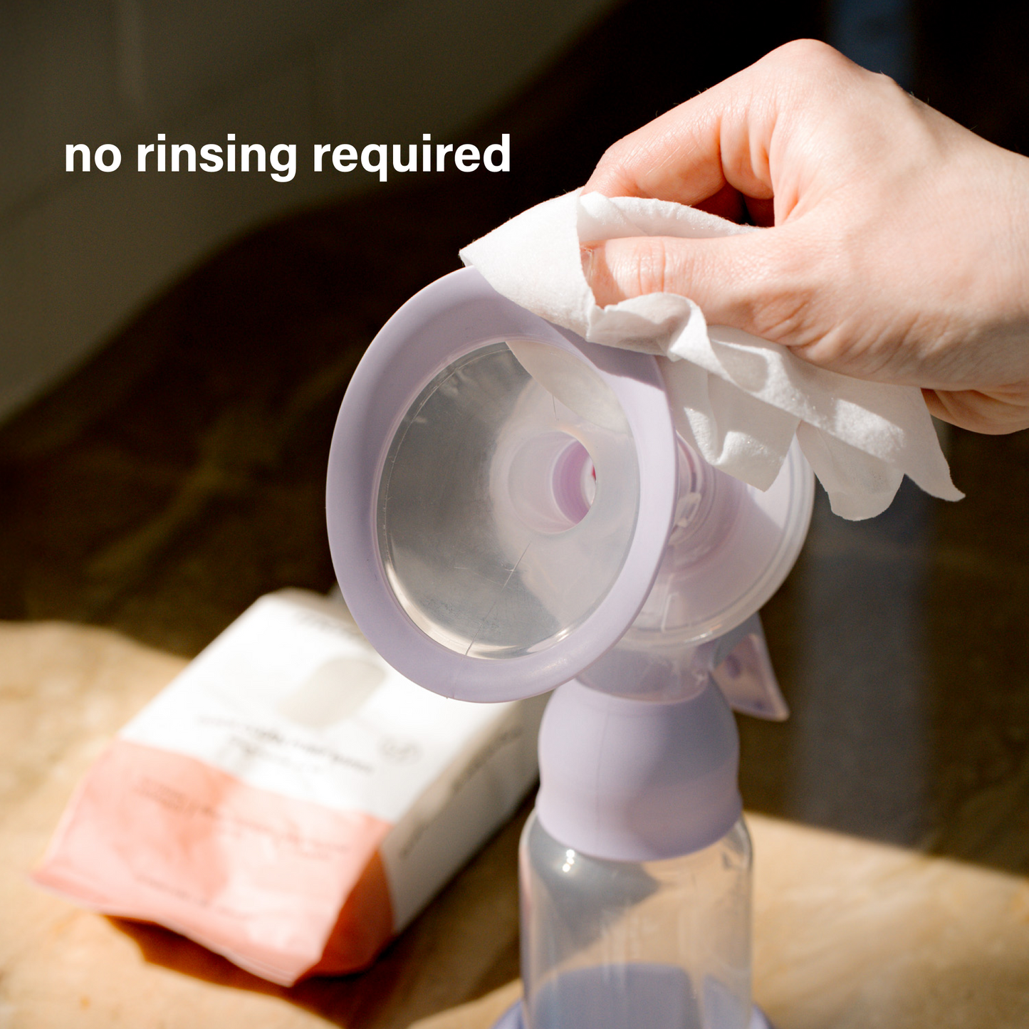 Motherhood Collection Breast Pump Cleaning Wipes No-Rinse Quick Clean Wipes for Pump Parts, Bottles & Baby Essentials – Fragrance-Free, Travel-Friendly (30 Count)