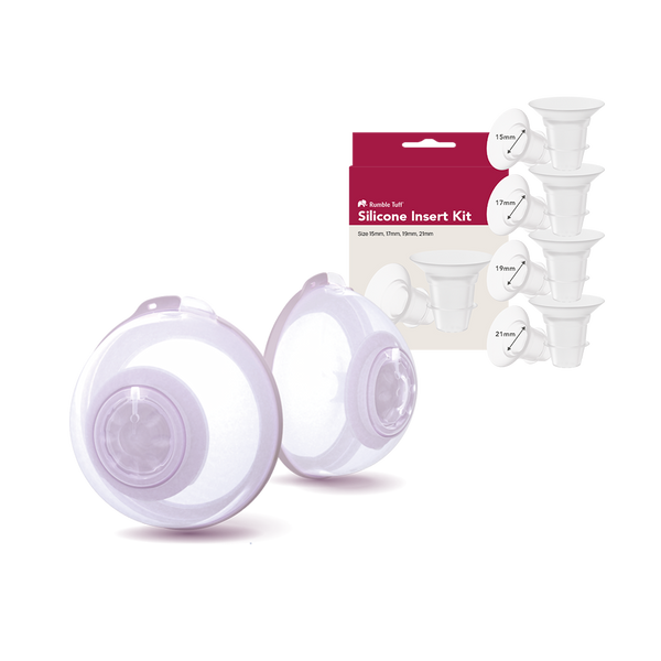 24mm Slim-Cups免手持集乳杯+矽膠通道內襯 – Rumble Tuff