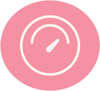breast pump infograph icon: 9 suction levels
