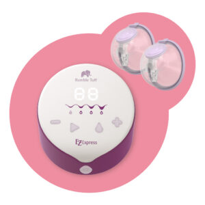 Breast Pump with hands-free breast milk collection cups