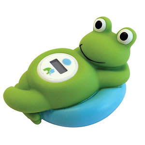 Cute happy frog bath thermometer for babies