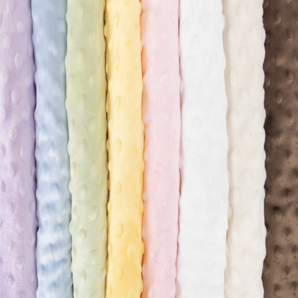 minky dot changing pad cover color options